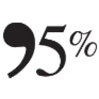 95% - Ninety Five Percent