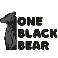 One Black Bear